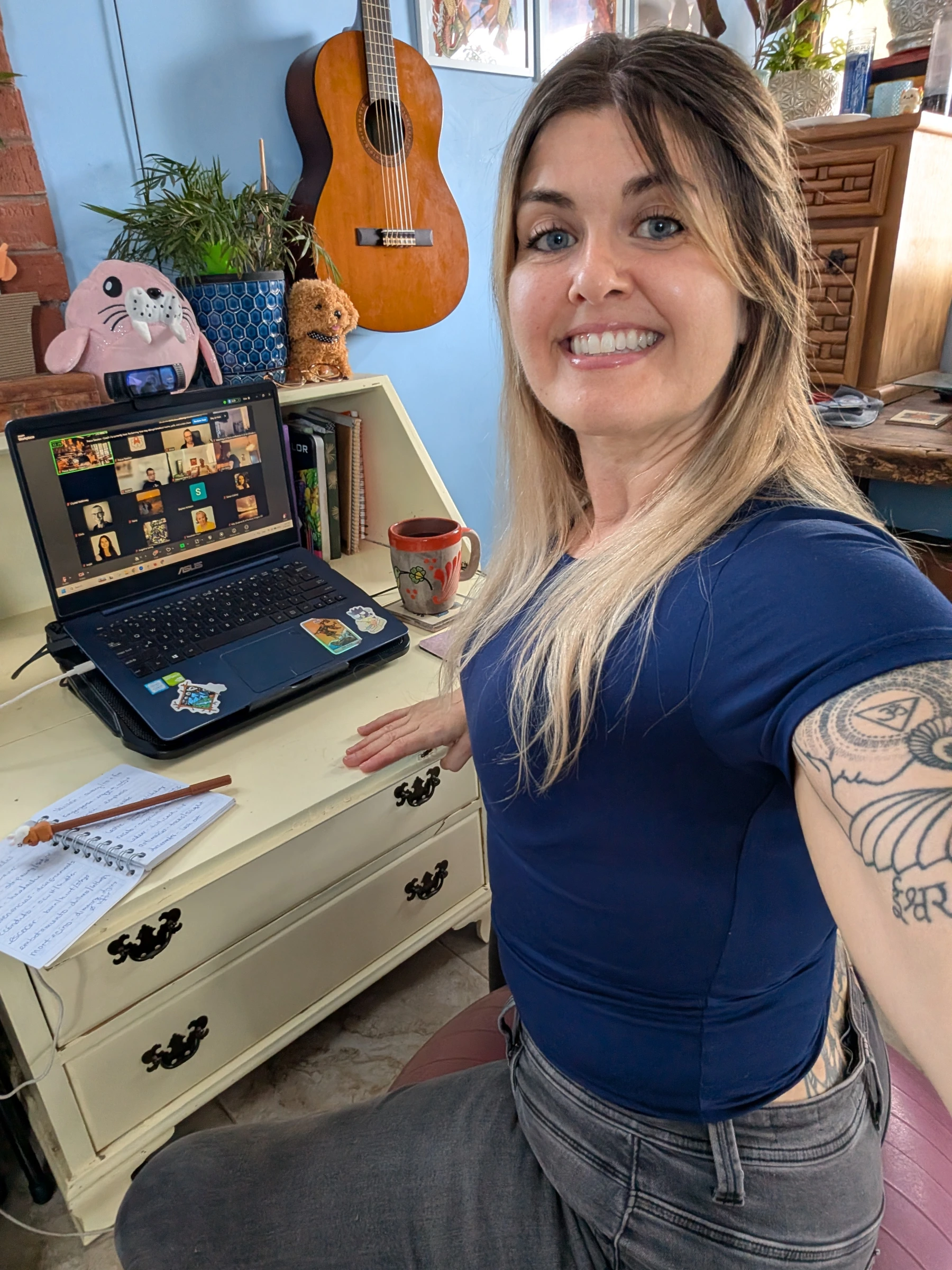 An ADHD coach ready to guide a Focus Session